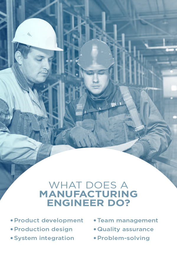 What Does A Manufacturing Engineer Do?