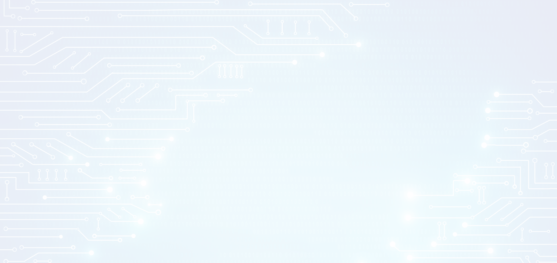 large background overlay with a light blue backdrop and white circuit board type lines