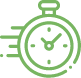 We provide quick turnaround times